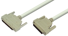 IEC M352009-06 SCSI Cable DB25 Male to DM68 Male 6'