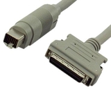 IEC M352204-02 SCSI Cable Apple Power Book HDI30 Male to CH50 Male 2'
