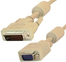 IEC M5127 DVI-A (or DVI-I) Male to DH15M (VGA) Analog 6 Feet