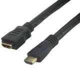 IEC M5132-10 HDMI High Speed with Ethernet 24 AWG Male to Female 10'