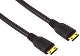 IEC M5135-1.5 Mini HDMI (C) to Mini HDMI (C) v1.3b Rated Cable 18 Inches