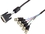 IEC M5148 DVI-I or DVI-A to 5 BNCs Analog 6 Feet, Price/each