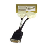 IEC M5150 DMS59 to DVI-I x 2 Y Adapter