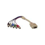 IEC M5226-01 VGA Male to 5 BNC Female Adapter Cable 1'