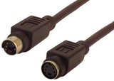 IEC M5262-25 S Video ( SVHS ) Male to Female COAX Cable 25'