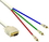 IEC M5329-12 DH15 Male (VGA) to 3 RCA Male Cable 12', Price/each