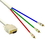 IEC M5329 DH15 Male (VGA) to 3 RCA Male Cable 6', Price/each