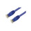 IEC M60466-01 RJ45 4Pr Cat 6 Patch Cord with Molded Snag Free Strain Relief BLUE 1', Price/each