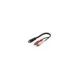 IEC M7353 RCA Jack to 2 RCA Plugs Audio Cable 6 inch
