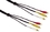 IEC M7387-03 Stereo VCR Audio and Video RCA Cable with Gold Connectors 3', Price/each