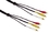 IEC M7387 Stereo VCR Audio and Video RCA Cable with Gold Connectors 6', Price/each