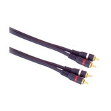IEC M7392-100 2 RCA to 2 RCA Python Cable for Hi Resolution Audio and Video Signals 100'