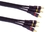 IEC M7393-03 3 RCA to 3 RCA Python Cable for Hi Resolution Audio and Video Signals 3', Price/each