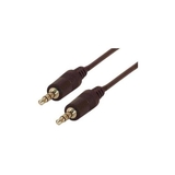 IEC M7411-03 3.5mm Stereo Male to Male Cable 3'