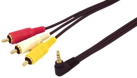 IEC M7414-06 3.5mm Video and Audio Camcorder / Sony Notebook Cable 6'