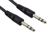 IEC M7415-06 1/4in Stereo Male to 1/4in Stereo Male Audio Cable 6'