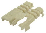 IEC MP06HS-IV RJ11 Modular Snap-on Strain Relief Boot - Ivory