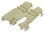 IEC MP06HS-IV RJ11 Modular Snap-on Strain Relief Boot - Ivory, Price/each