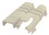 IEC MP06HS-WH RJ11 Modular Snap-on Strain Relief Boot - White, Price/each