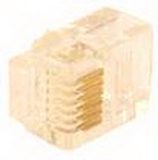 IEC MP06M-S RJ11 6 Position Modular Plug Solid or Stranded Wire