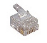 IEC MP06M RJ11 6 Position Modular Plug for Stranded Wire