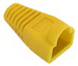IEC MP08H-YE RJ45 Modular Strain Relief Boot - Yellow