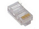 IEC MP08M-AMP RJ45 8 Position AMP Compatible Modular Plug for Stranded Wire