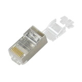 IEC MP08MC6A-S-SH RJ45 8 Position Shielded Modular Plug for Solid Wire Rated for Category 6A