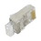 IEC MP08MC6A-S-SH RJ45 8 Position Shielded Modular Plug for Solid Wire Rated for Category 6A, Price/each