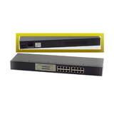 IEC NEX21614 Ethernet Switch with 16 10-100 Base TX Auto Negotiating Ports Rack Mount