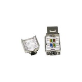 IEC RJ4508F-MTSHL6A RJ4508 Female Keystone Connector Shielded Category 6A