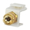IEC RJBPRS-WH Banana/Binding Post Jack Red in White Keystone insert, Price/each