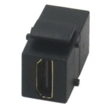 IEC RJHDMIF-F-BK HDMI Female to Female Keystone Connector Insert Black