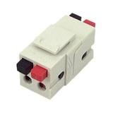 IEC RJSPKRF-F-WH Speaker Terminals Front and Back in Keystone White