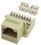 IEC RK4508F-MT-IVL5 RJ4508 Female Keystone Connector Ivory Category 5e, Price/each