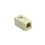 IEC RL1106F-MTIV RJ11 6 Position Keystone Snap Tool Free Connector Female Ivory, Price/each
