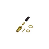 IEC SMAF-RPM-RG174 SMA Female Connector Reverse Polarity (with Male Pin) Bulkhead for RG174