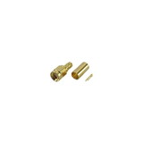 IEC SMAMG-RG58 SMA Male Gold Coax Connector for RG58 and LMR195