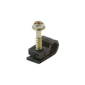 IEC TIECLSC "Coax Cable Mounting Clip with Screw, Package of 100"