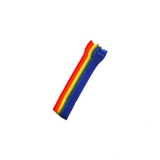IEC VEL95172 1/2 x 8 inch Velcro® wrap around Tie straps - 50 Black