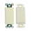 IEC WDB000000 Black Decora Insert Blank, Price/each