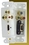 IEC WDH681651 White Decora Insert with One HDMI and Three RCAs (Red - Green - Blue), Price/each