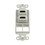 IEC WDH682342 White Decora Insert with Two HDMI and Two Keystone Cutouts, Price/each