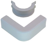 IEC WM1324 Outside Corner With Base 1-3/4 inch White