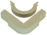 IEC WM2304 Outside Corner With Base 3/4 inch Ivory