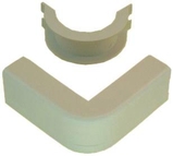 IEC WM2314 Outside Corner With Base 1-1/4 inch Ivory
