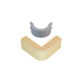 IEC WM2324 Outside Corner With Base 1-3/4 inch Ivory