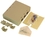 IEC WZ00806 Ivory Plastic SurfaceBox with 6 Cutouts for up to six Keystone Inserts