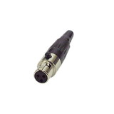 IEC XLRM03F 3 Pin Mini XLR Female Audio Connector