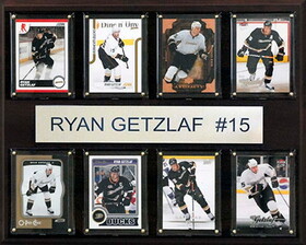 C & I Collectables NHL 12"x15" Ryan Getzlaf Anaheim Ducks 8-Card Plaque